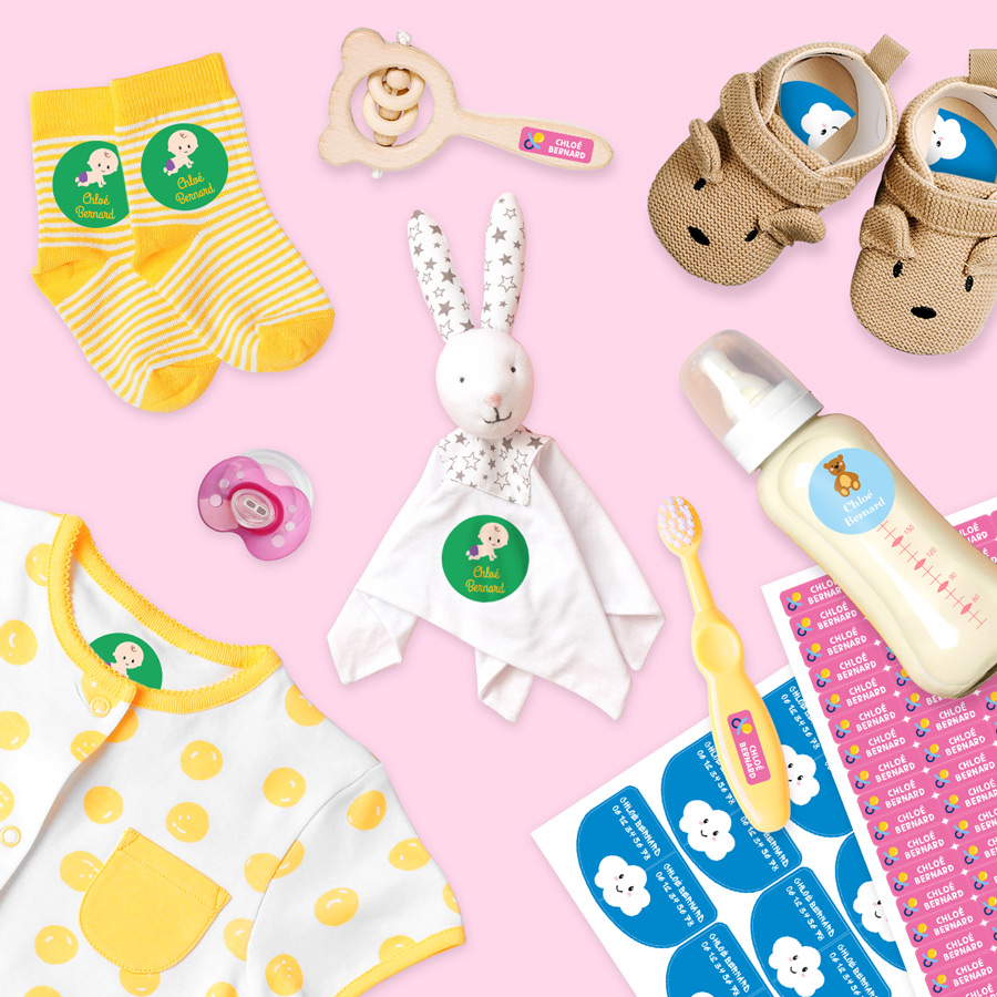 Which items with name labels to pack for daycare? Blog