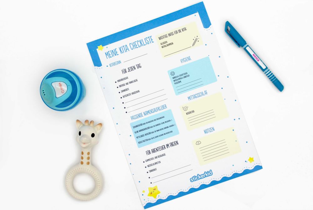 Which items with name labels to pack for daycare? Blog