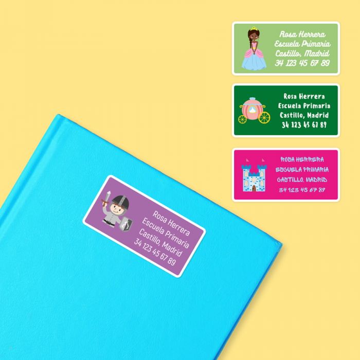 Recomendado Avanzado impacto 10 Etiquetas para Libros y Cuadernos | Stickerkid