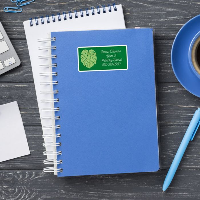 Book and Notebook Pack - 30 name labels