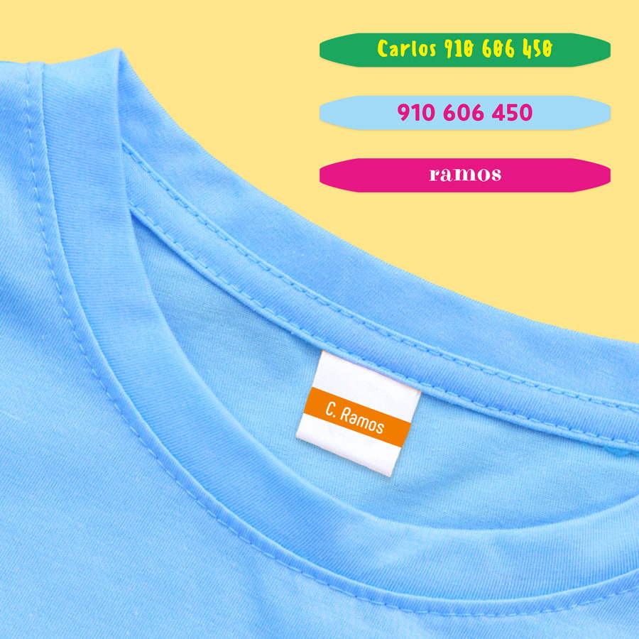 clothing labels (no-iron)